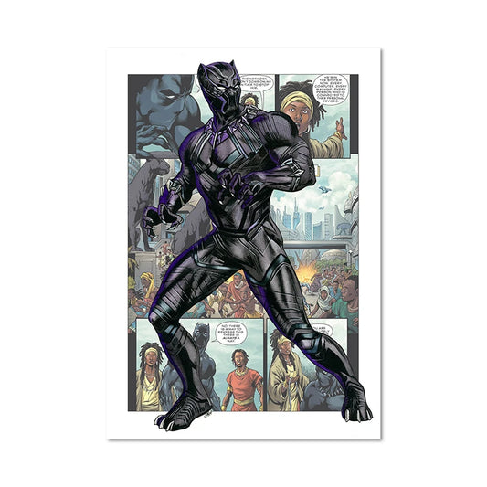 Plakat Black Panther – komiks