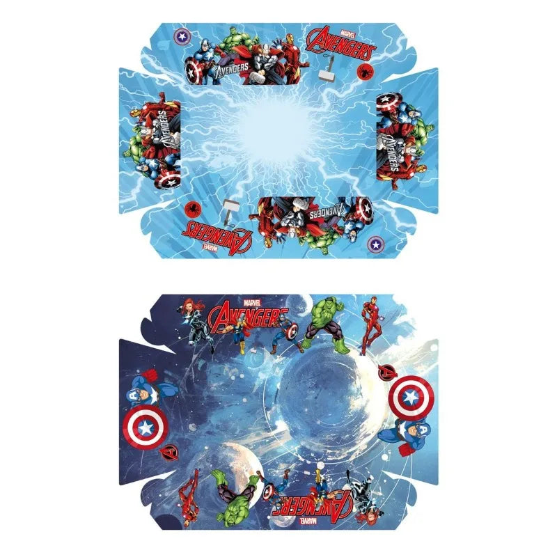 Kartonowe tacki Avengers – jednorazowe naczynia na frytki i popcorn, 12 szt.