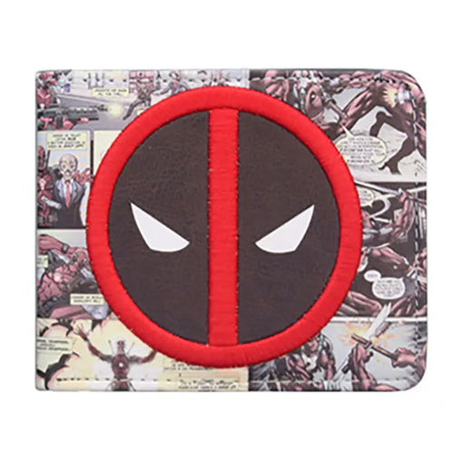 Portmonetka Avengers Deadpool – kolaż komiksowego logo