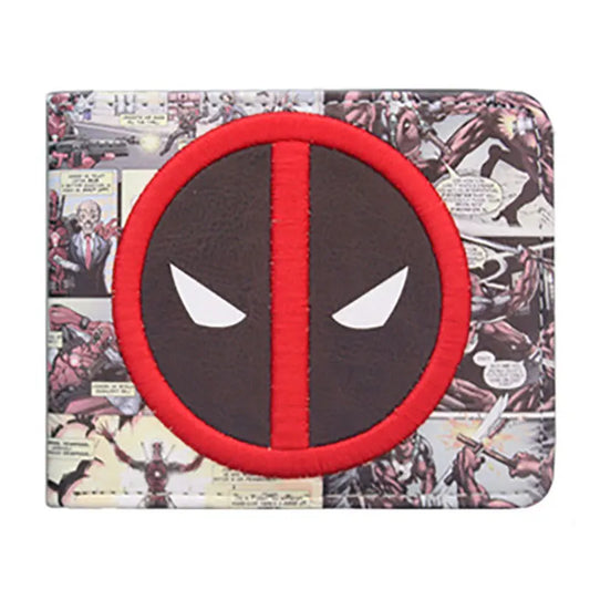 Portmonetka Avengers Deadpool – kolaż komiksowego logo