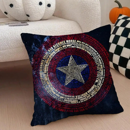 Poszewka na poduszkę Captain America – zbliżenie