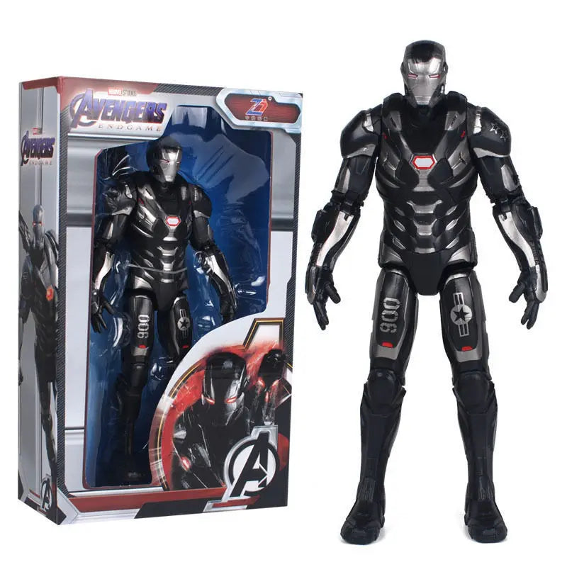 Figurka War Machine – czarno-srebrna zbroja