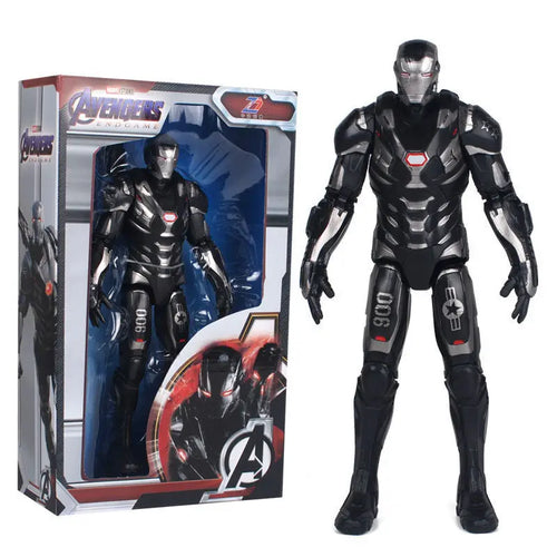 Figurka War Machine – czarno-srebrna zbroja