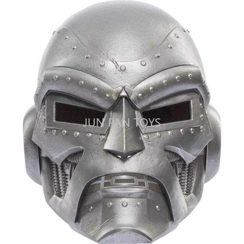 Hełm cosplayowy Doctor Doom – Marvel Legends, metalowa replika premium
