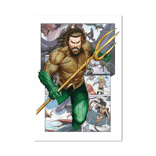 Plakat Aquaman – komiks
