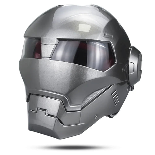 Kask Iron Man Avengers – szary cosplay