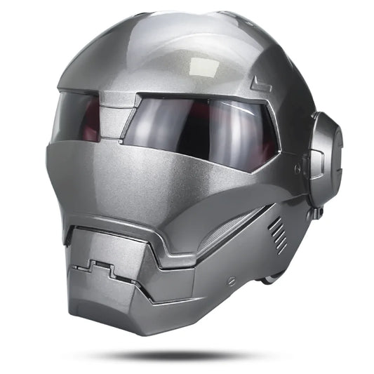 Kask Iron Man Avengers – szary cosplay