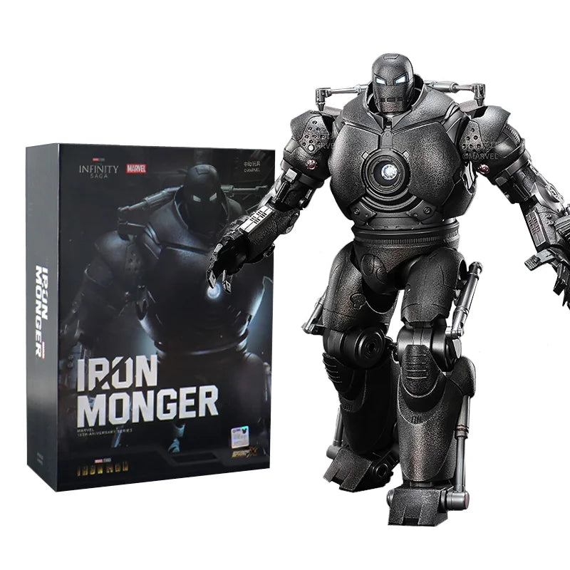 Figurka Iron Monger – Obadiah Stane z pudełkiem, Infinity Saga