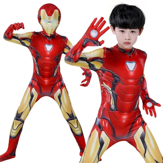 Dziecięcy kostium cosplay Iron Man — kombinezon superbohatera
