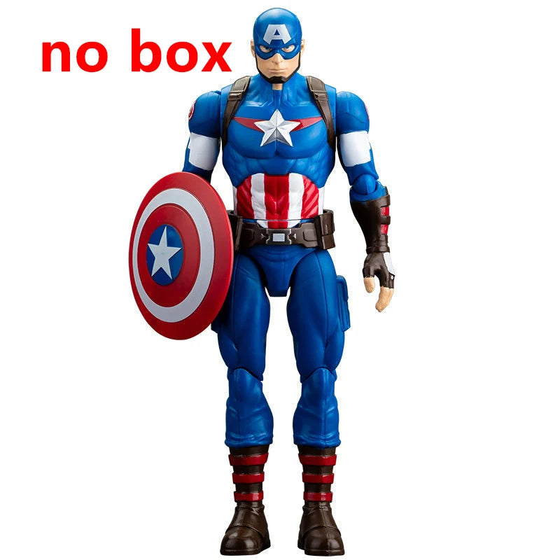Zestaw Avengers - kolekcja wielu postaci: Iron Man, Thor, Hulk, Spider-Man 18 cm