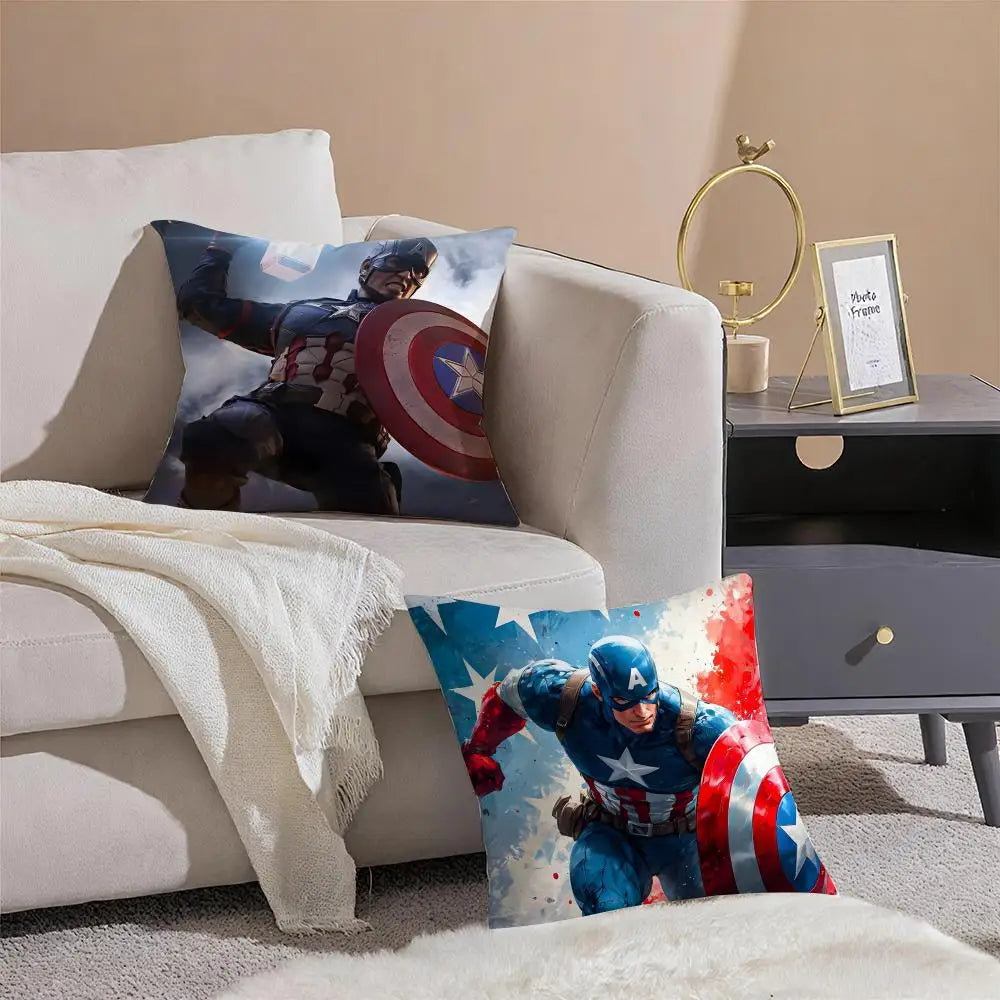 Poszewka na poduszkę Captain America – klasyczna tarcza