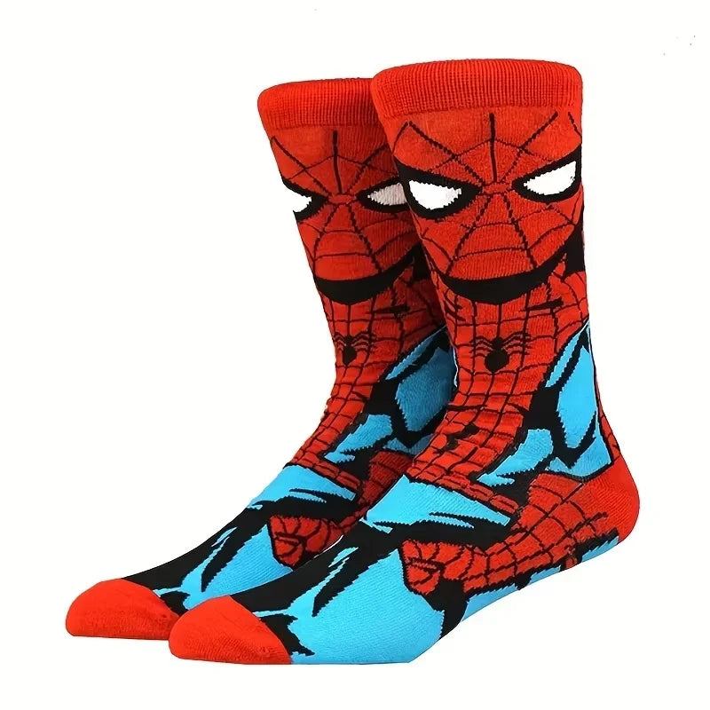 Damskie skarpetki Avengers – zestaw 5 par, różne wzory superbohaterów