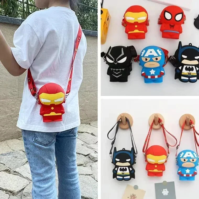 Torba na ramię z figurką Avengers Iron Man – czerwono-złota