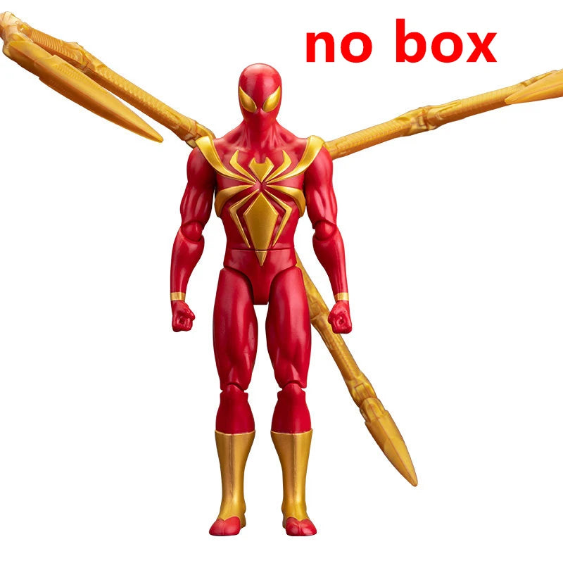 Zestaw Avengers - kolekcja wielu postaci: Iron Man, Thor, Hulk, Spider-Man 18 cm