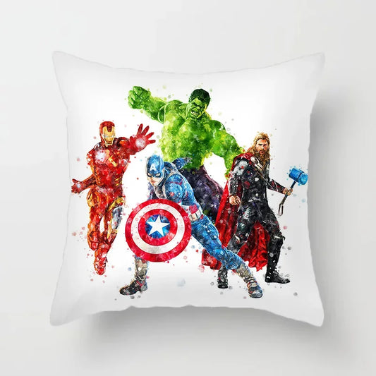 Poszewka na poduszkę Avengers Grupa – akwarela