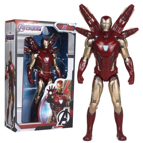 Figurka Avengers Iron Man – ruchomy model czerwono-złoty 18cm