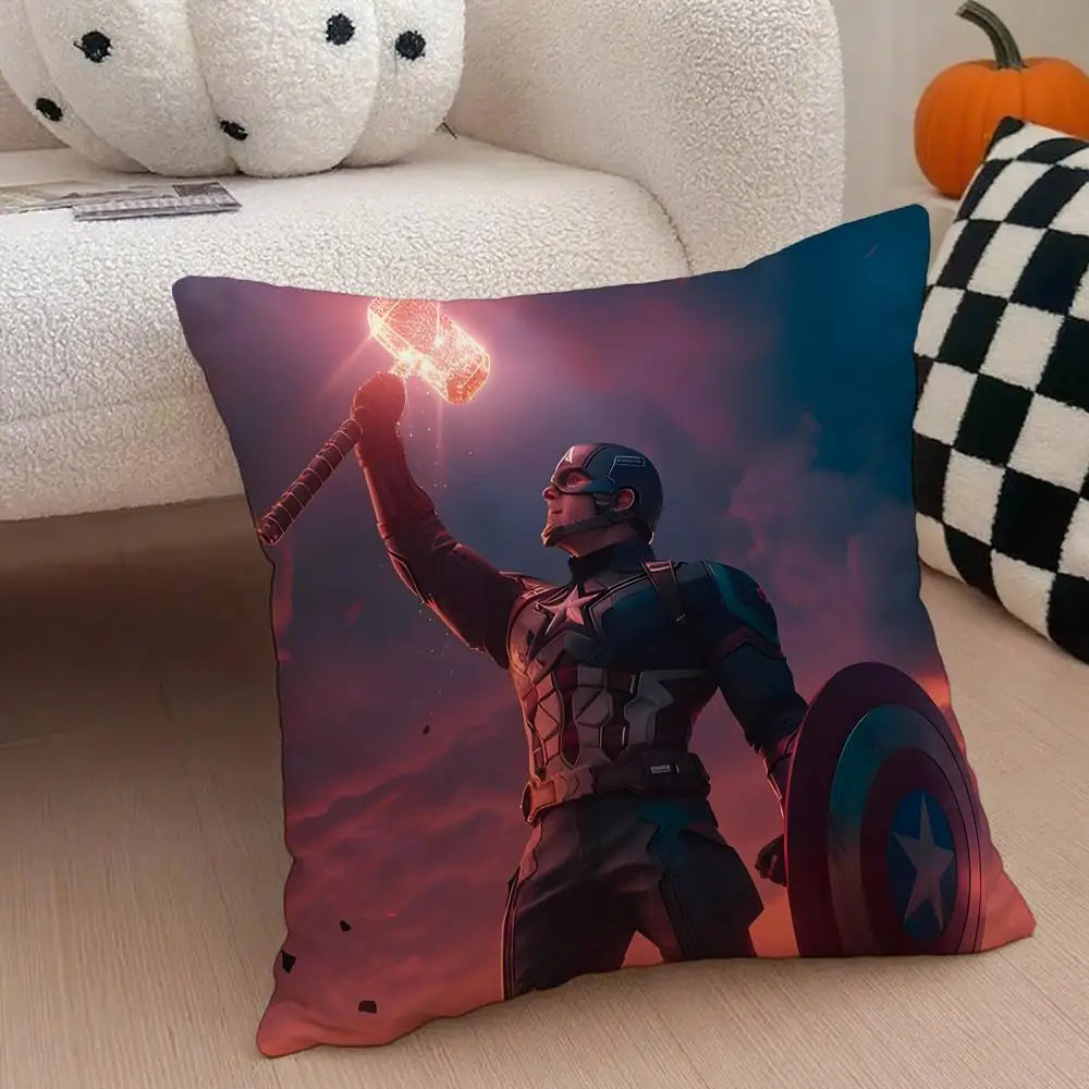 Poszewka na poduszkę Captain America – styl komiksowy