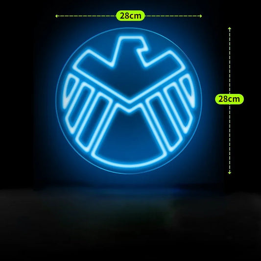Neon LED Avengers S.H.I.E.L.D. – logo orła