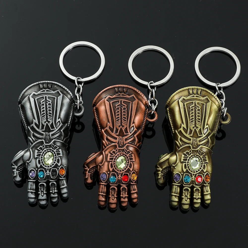 Brelok Avengers Thanos – Rękawica Nieskończoności w trzech kolorach