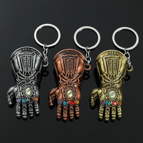 Brelok Avengers Thanos – Rękawica Nieskończoności w trzech kolorach
