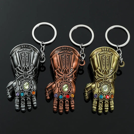 Brelok Avengers Thanos – Rękawica Nieskończoności w trzech kolorach