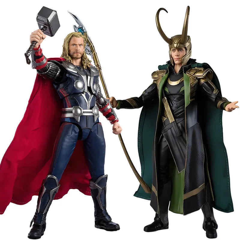 Figurka S.H.Figuarts Loki – berło, hełm i rogi