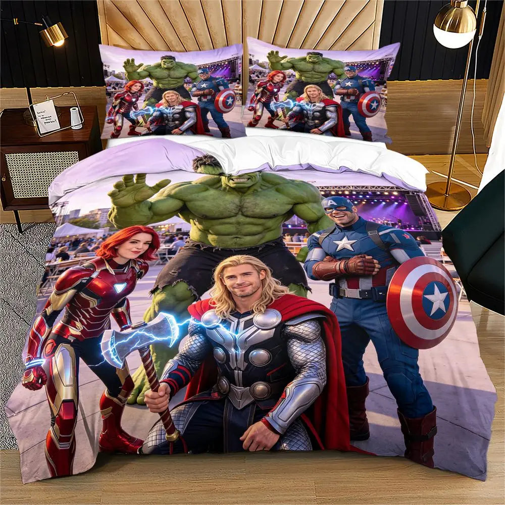 Poszwa na kołdrę Avengers – fotorealistyczna grupa Rescue