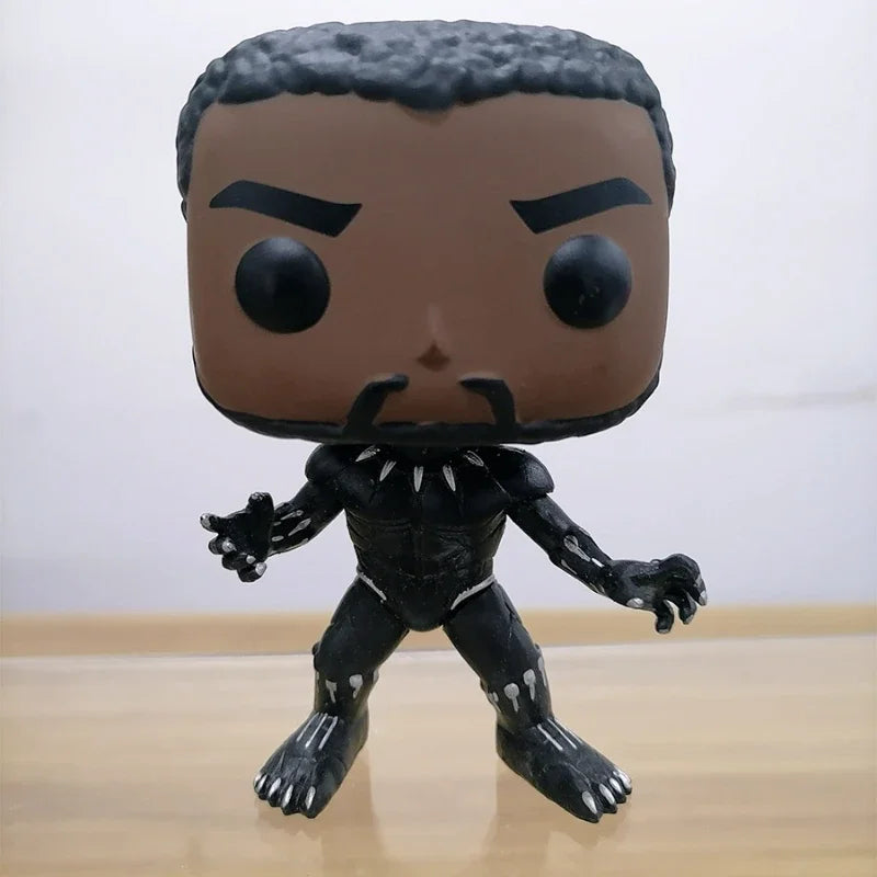 Winylowa figurka Black Panther w stylu Funko - odsłonięta twarz