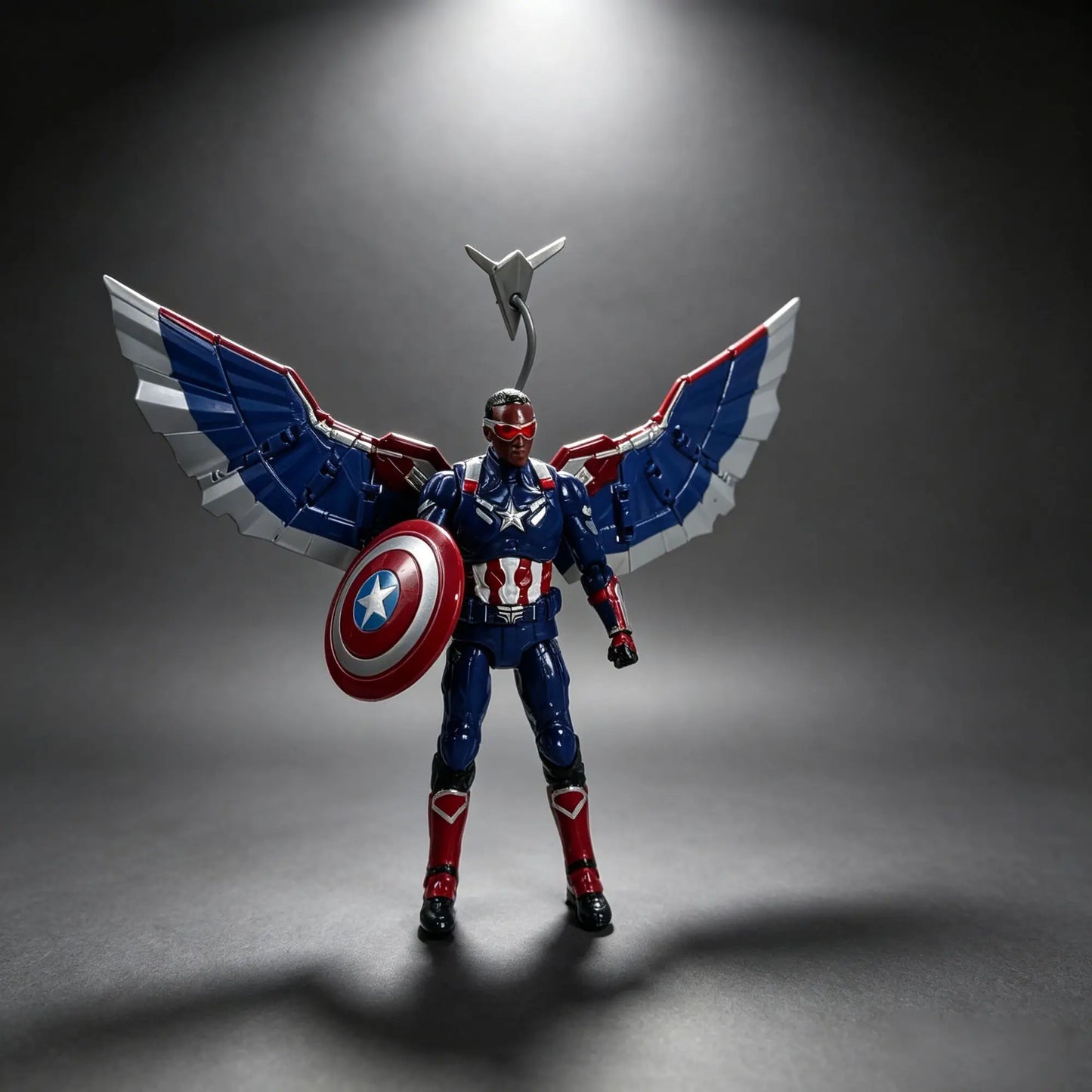Figurka Marvel Legends Captain America Falcon – rozłożone skrzydła