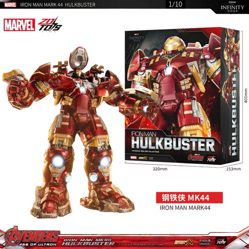 Figurka ZD Toys Iron Man MK44 Hulkbuster — LED, 36 cm