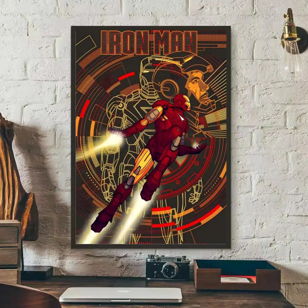 Naklejka Iron Man – heroiczna poza