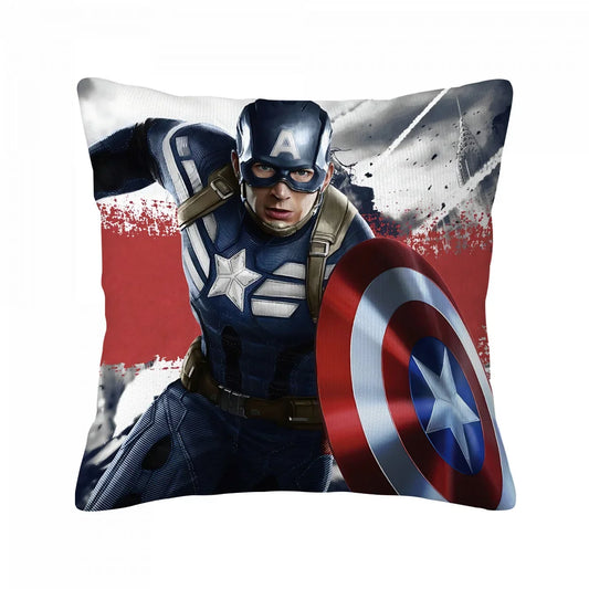 Poszewka na poduszkę Captain America – tło z abstrakcyjnym malarstwem