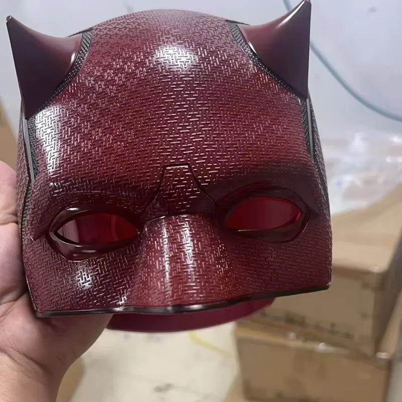 Maska cosplay Daredevila – Born Again, hełm z rogami