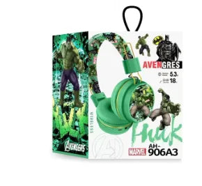 Słuchawki Bluetooth Avengers Hulk – Zielone moro