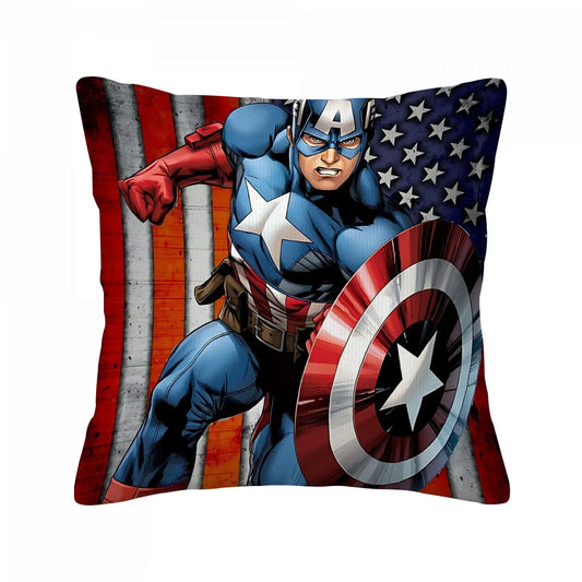 Poszewka na poduszkę Captain America – tło z amerykańską flagą