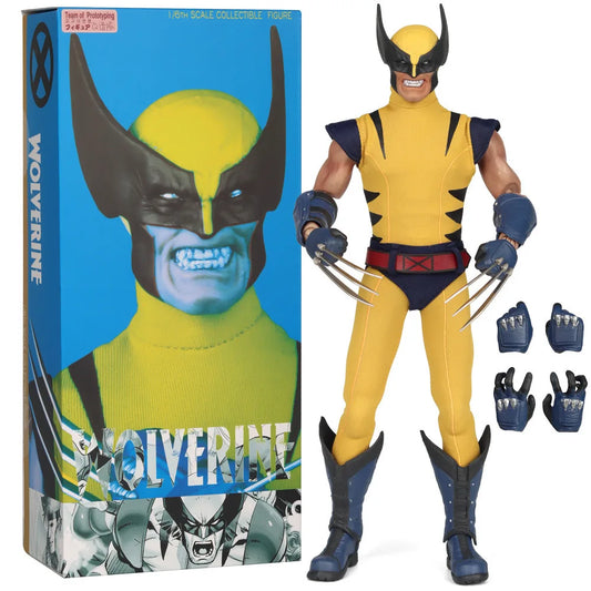Kolekcjonerska figurka 1/6 Wolverine – klasyczny żółty kostium