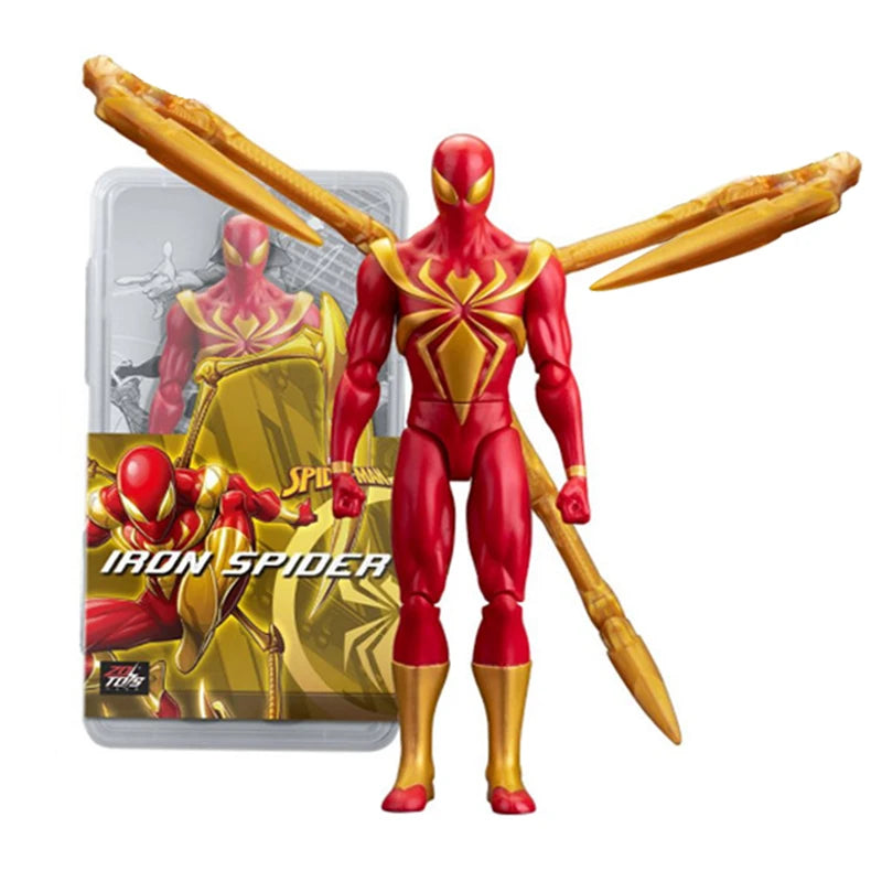 Zestaw Avengers - kolekcja wielu postaci: Iron Man, Thor, Hulk, Spider-Man 18 cm