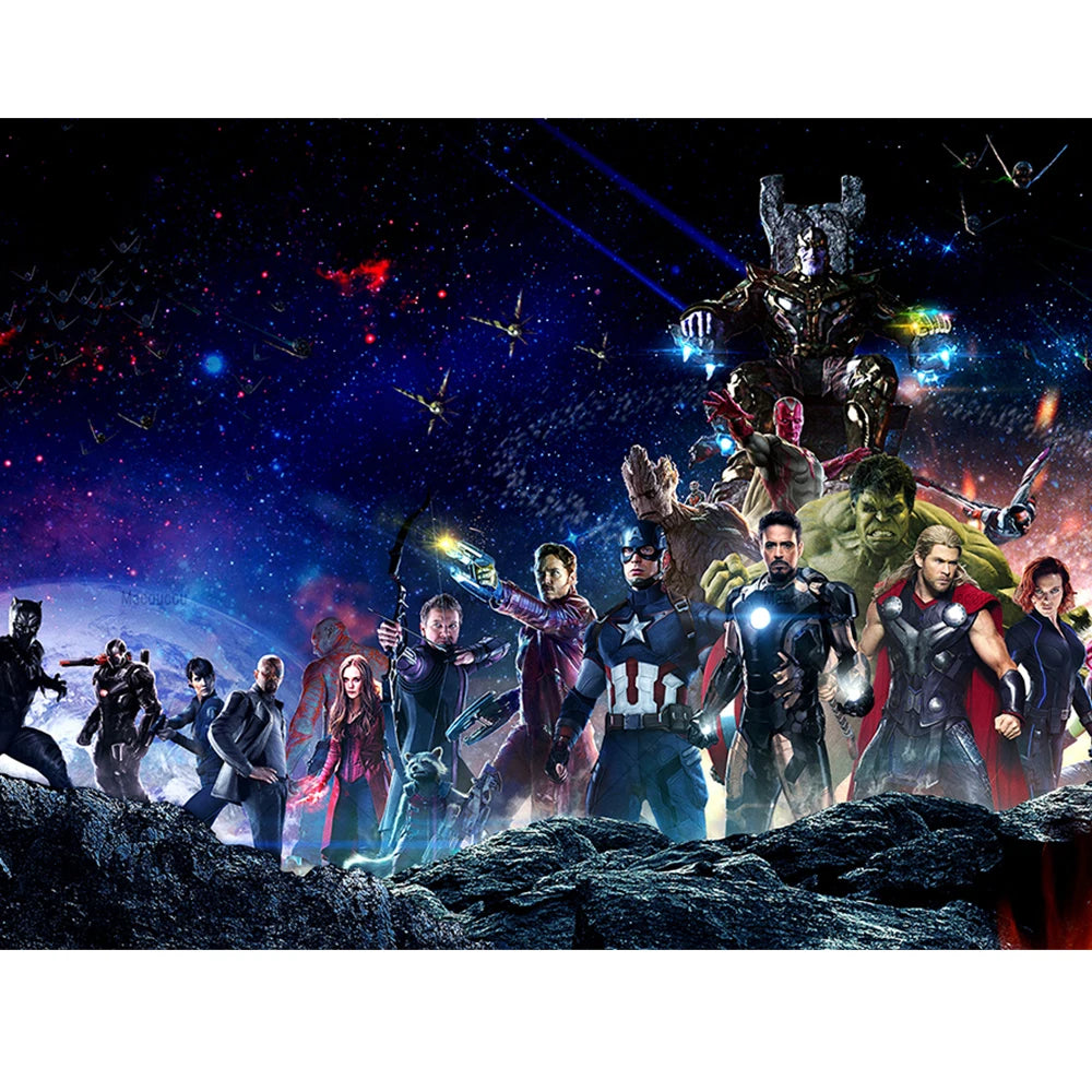 Plakat Avengers Infinity War – zgromadzenie bohaterów