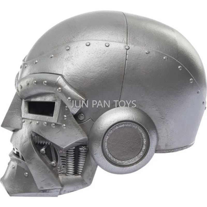 Hełm cosplayowy Doctor Doom – Marvel Legends, metalowa replika premium