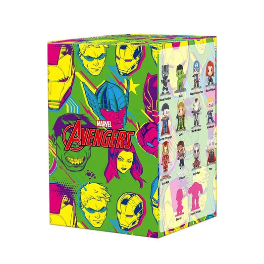 Zapieczętowane pudełko POP MART Avengers – pełna seria blind boxów