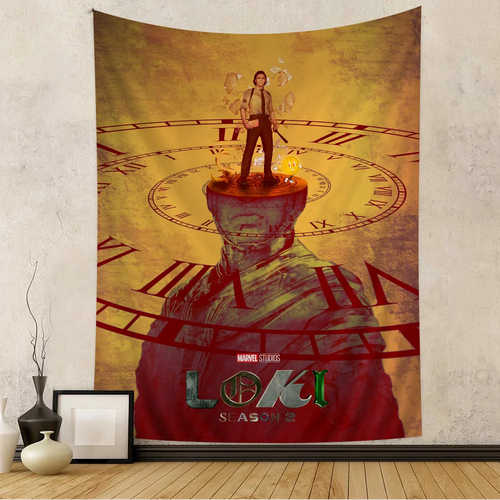 Tapeta Loki – surrealistyczna grafika z sezonu 2