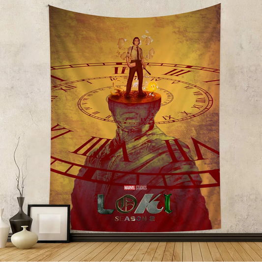 Tapeta Loki – surrealistyczna grafika z sezonu 2