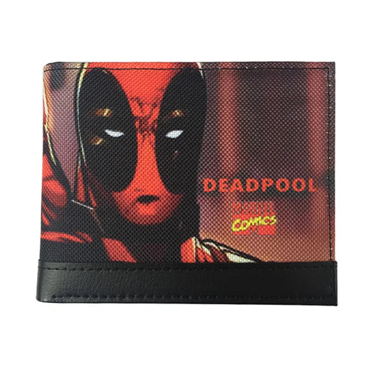 Portfel Avengers Deadpool – czerwony napis DEADPOOL Comics