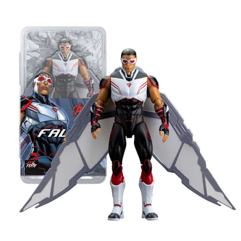 Zestaw Avengers - kolekcja wielu postaci: Iron Man, Thor, Hulk, Spider-Man 18 cm