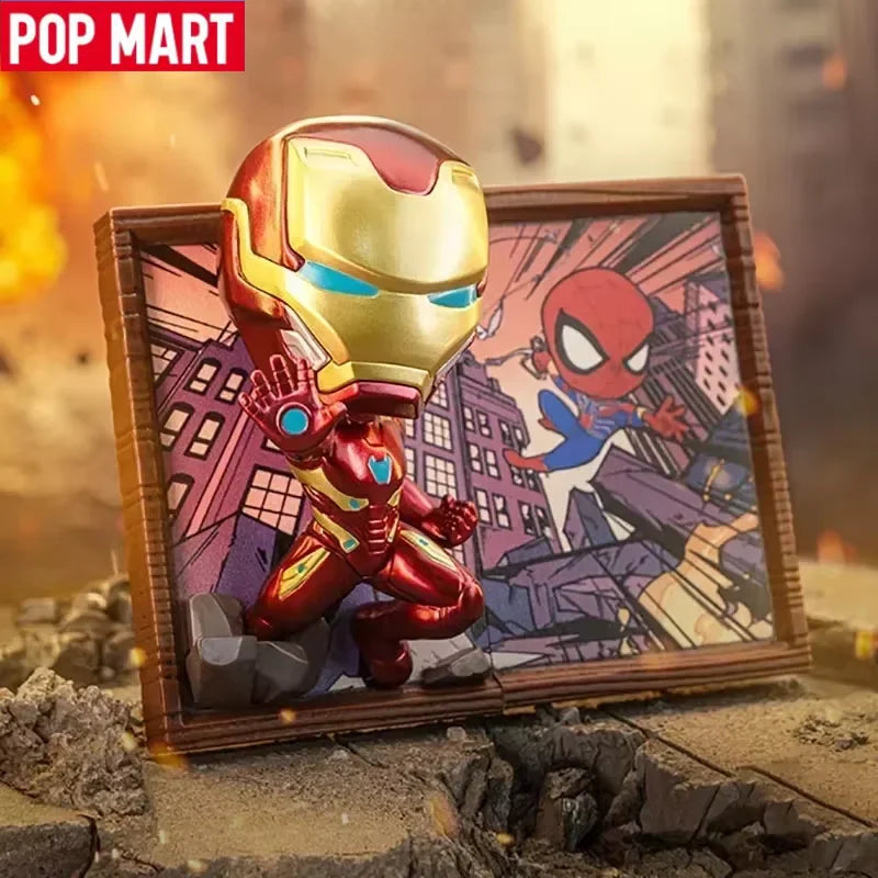 Blind Box POP MART Marvel Ramka na zdjęcie – Seria 10, figurka-niespodzianka