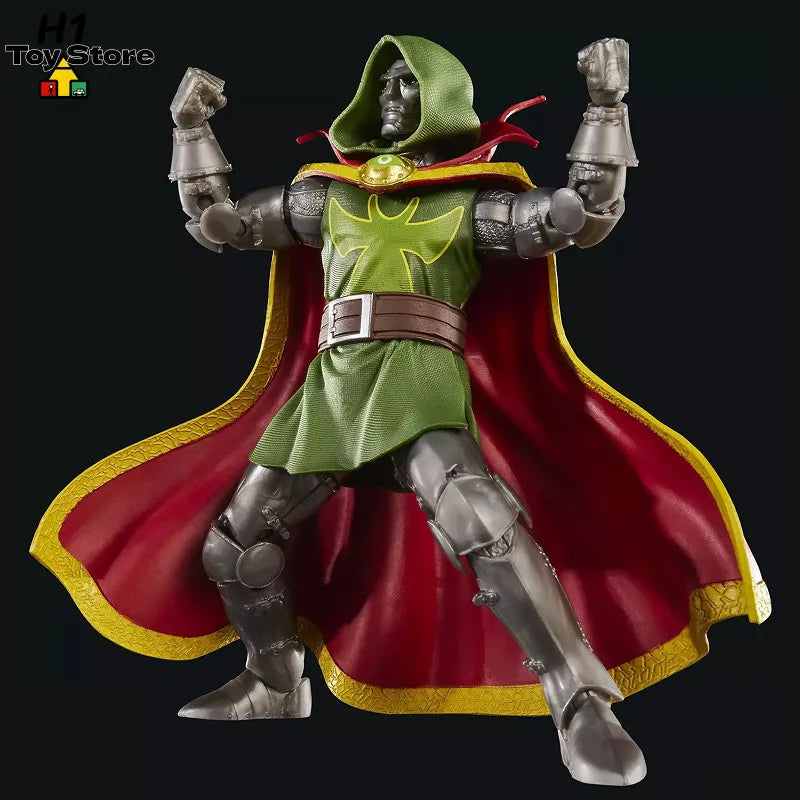 Figurka Marvel Legends Doctor Doom – skala 1/12, zielone efekty magiczne