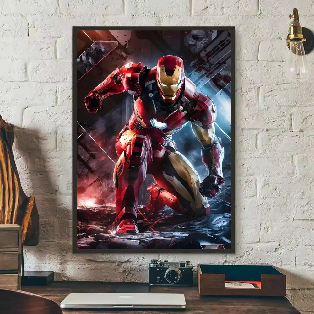Naklejka Iron Man – wyjście z ognia