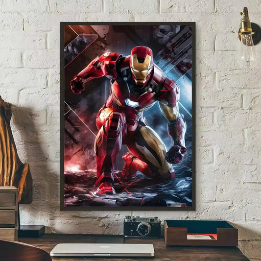 Naklejka Iron Man – wyjście z ognia