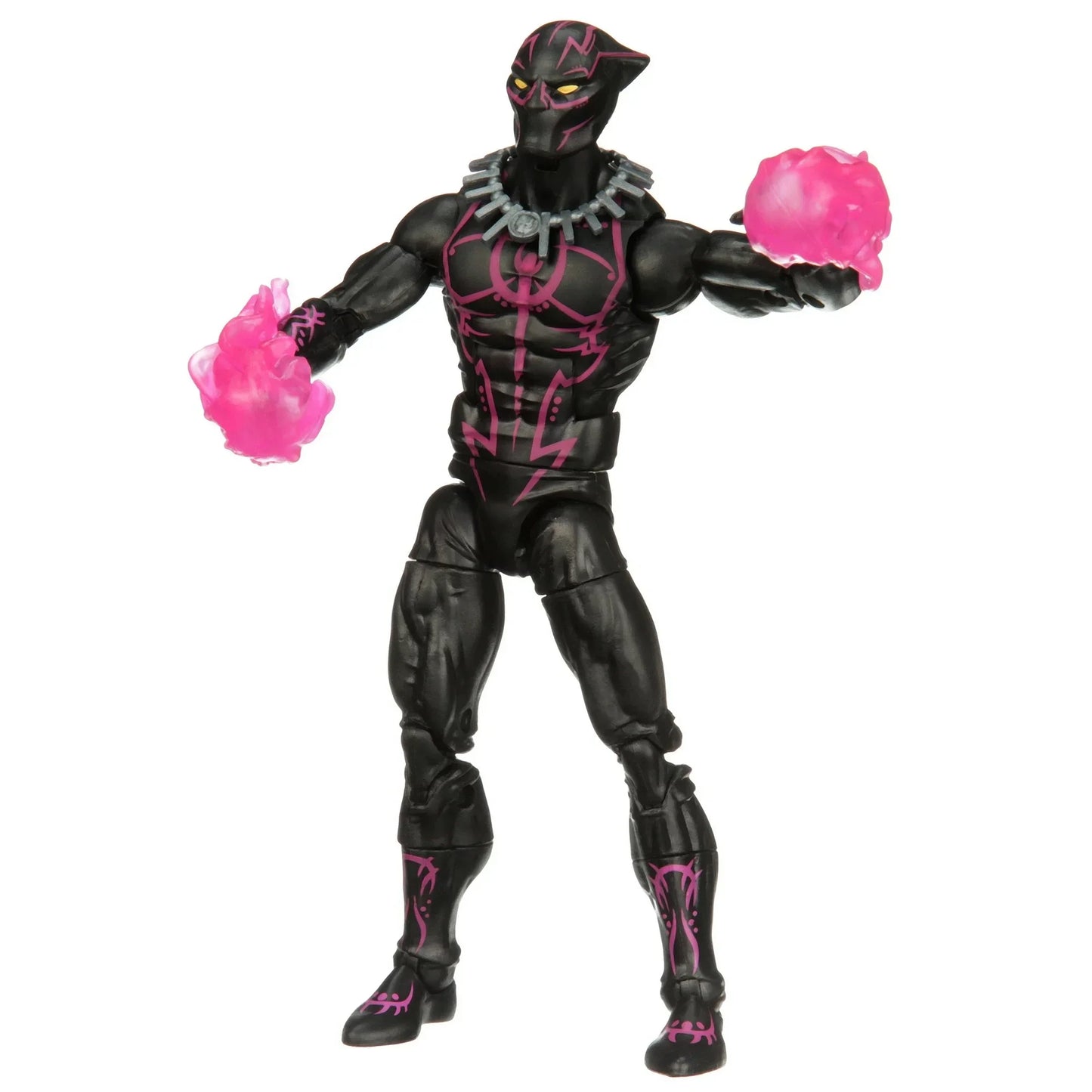 Figurka Marvel Legends Black Panther - kostium z vibranium, różowe efekty, 15cm