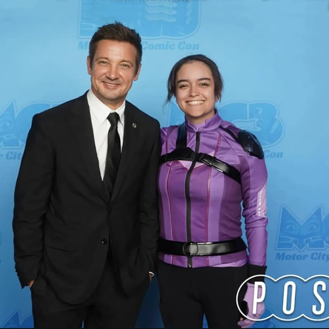 Pas Kate Bishop – fioletowe szelki i kołczan na strzały